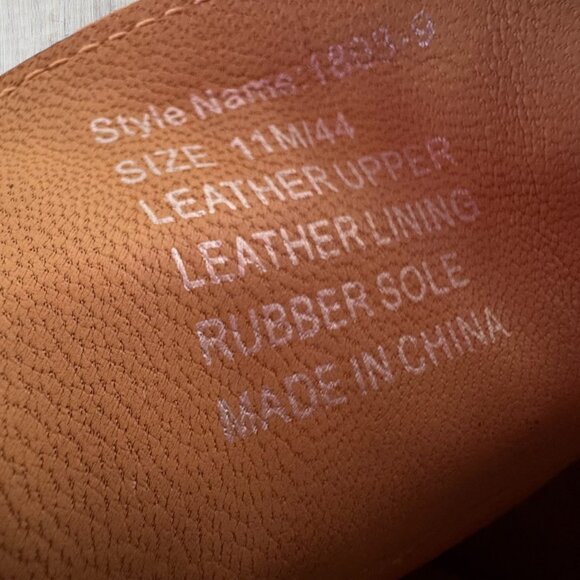 Golden Coast Brown Crocodile Embossed Leather Bit Slip-On Loafers Shoes Mens 11M - Picture 9 of 15